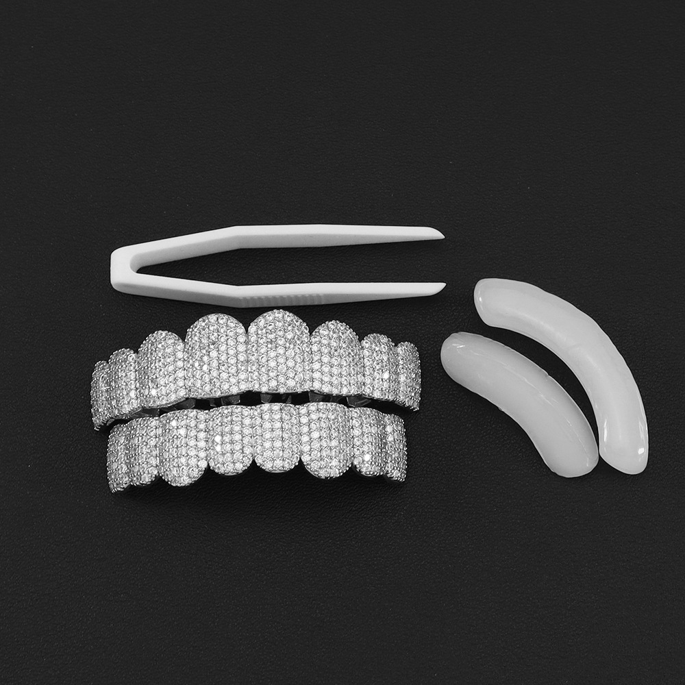 Teeth Whitening Moulds - Серебряные грилзы для зубов с полным