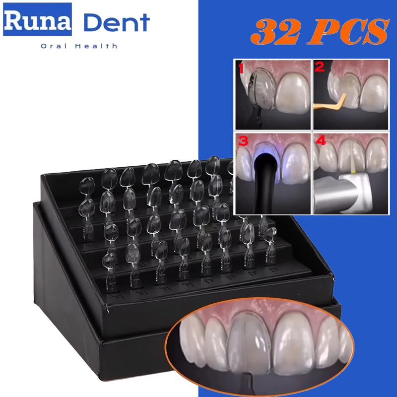 Teeth Whitening Moulds - Набор для отбеливания зубов, 32 предмета: