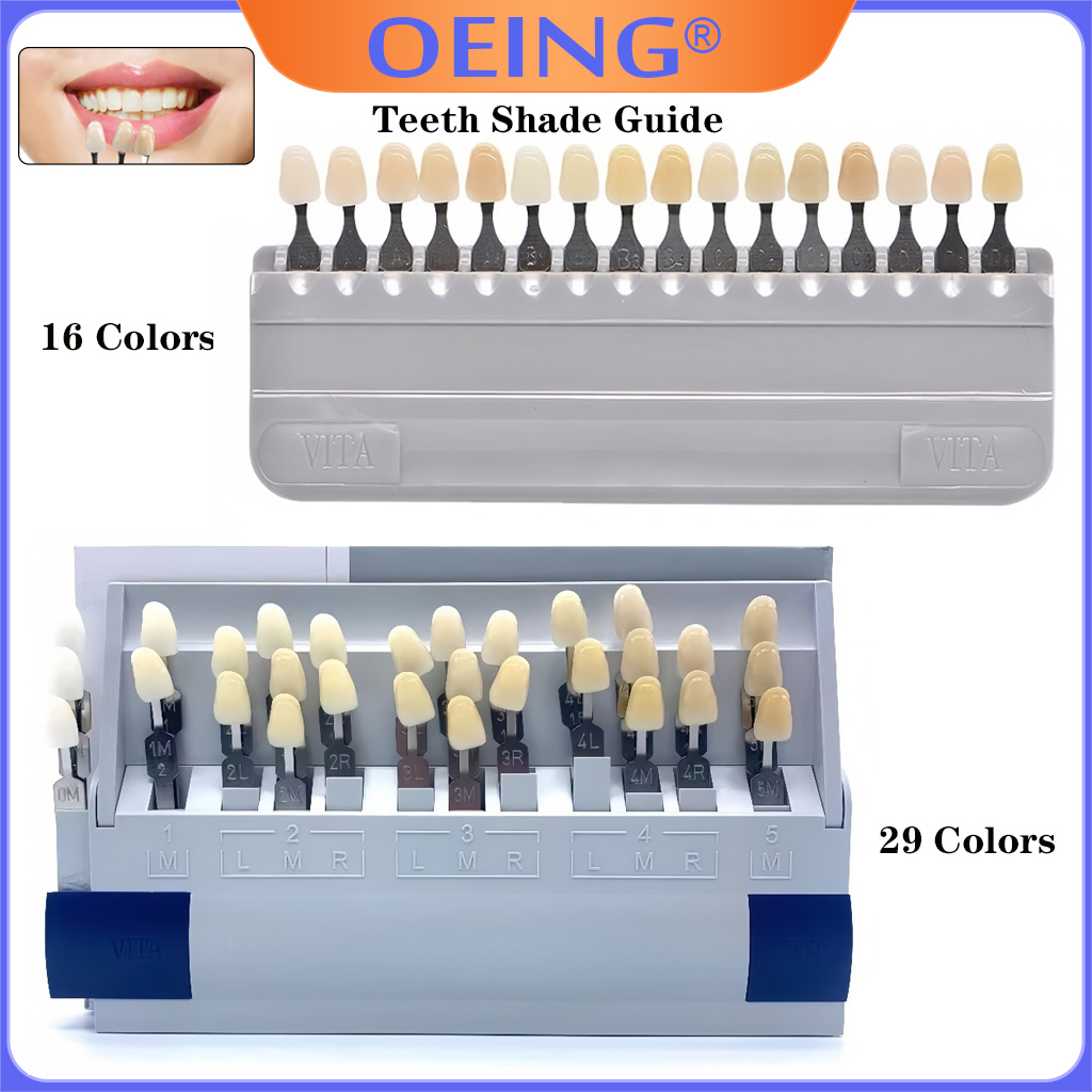 Teeth Whitening Kit - 29/16 цветов, направляющая для зубов, керамическая