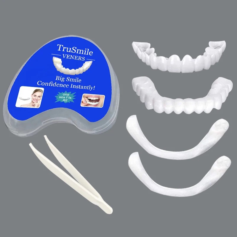 Teeth Whitening Kit - Набор временных косметических зубных виниров Snap-on,