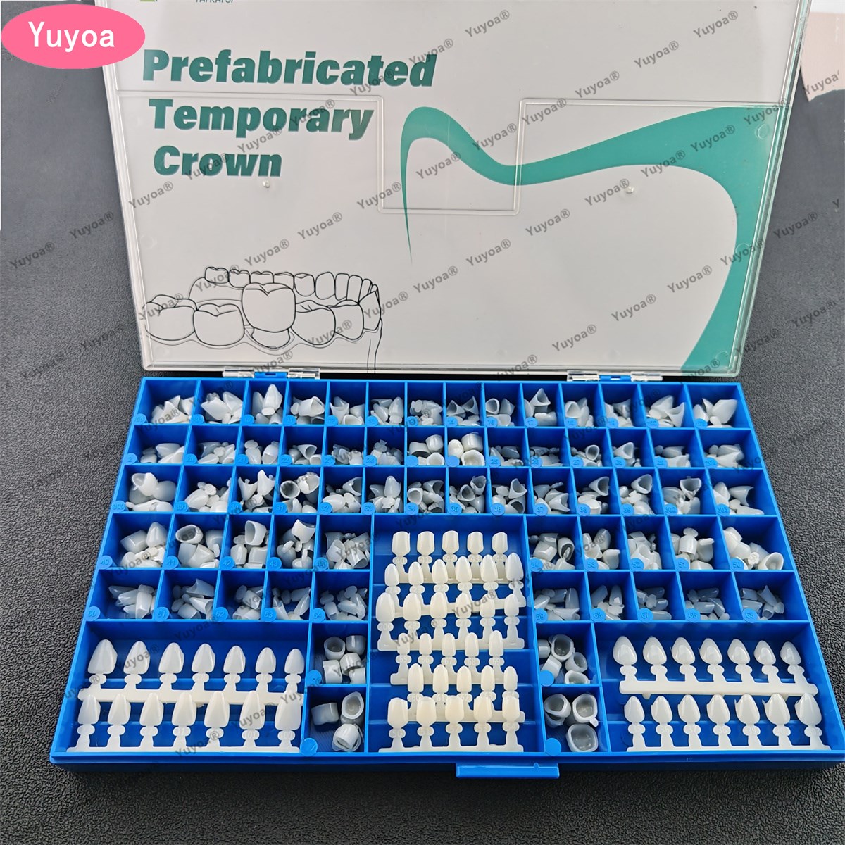 Teeth Whitening Moulds - 1 комплект, стоматологические передние коренные зубы,