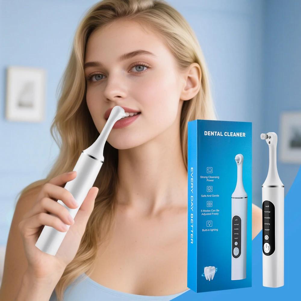 Электрический полировщик зубов – обзор и цена Teeth Whitening Kit