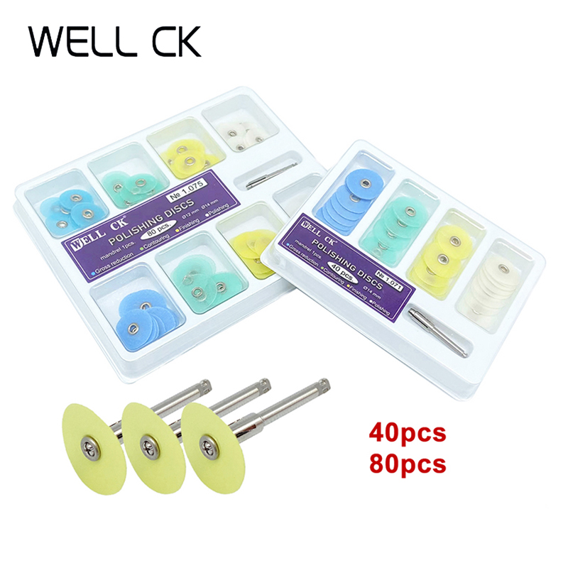 WELL CK 40/80 шт. диски для по – обзор и цена Teeth Whitening Kit