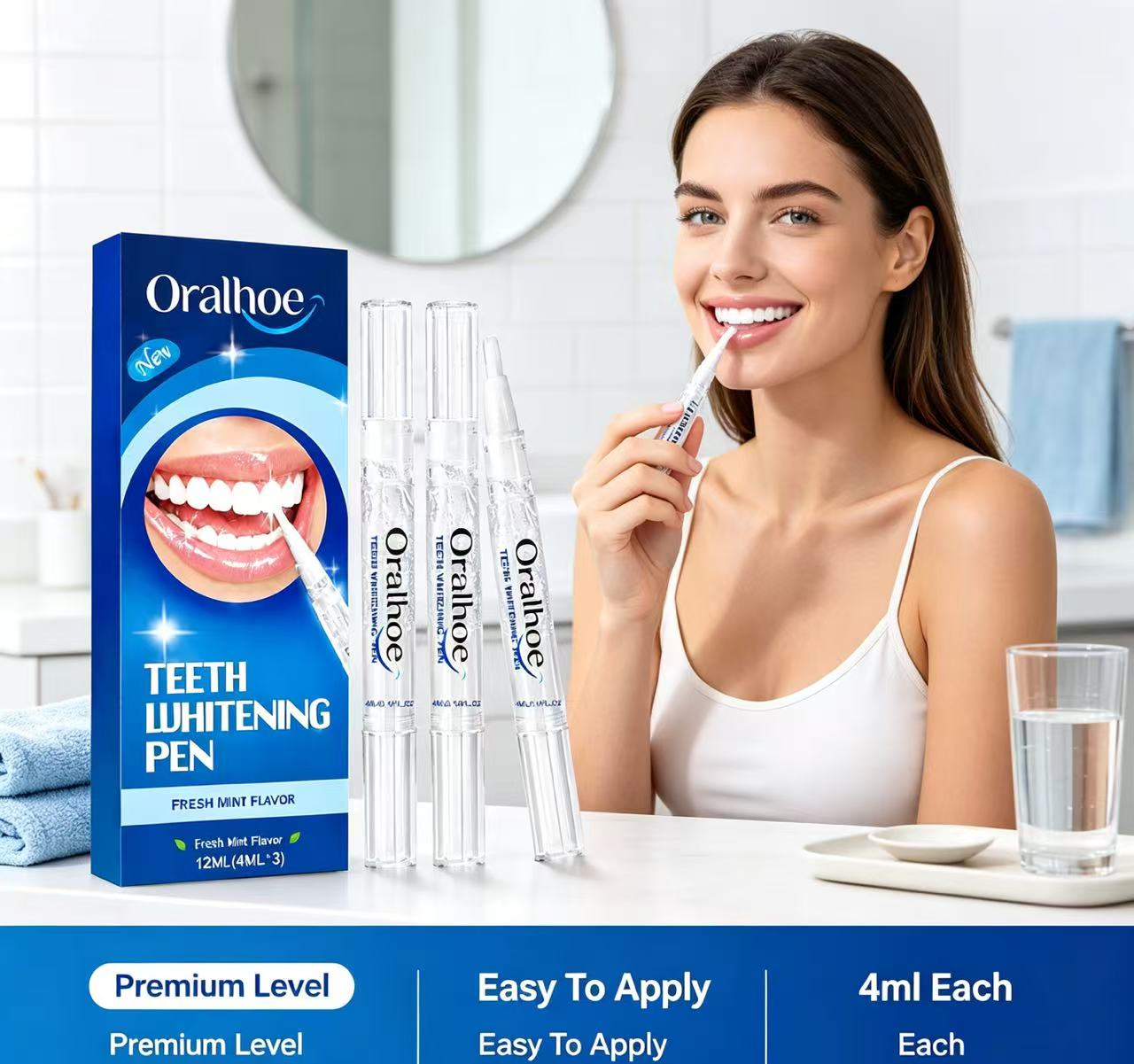 Набор из 3 штук: ручка для отб – обзор и цена Teeth Whitening Pens