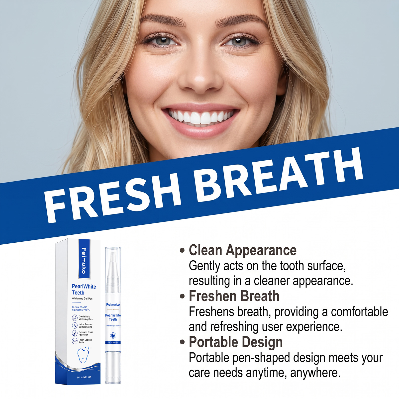 Портативный гель-карандаш для  – обзор и цена Teeth Whitening Pens