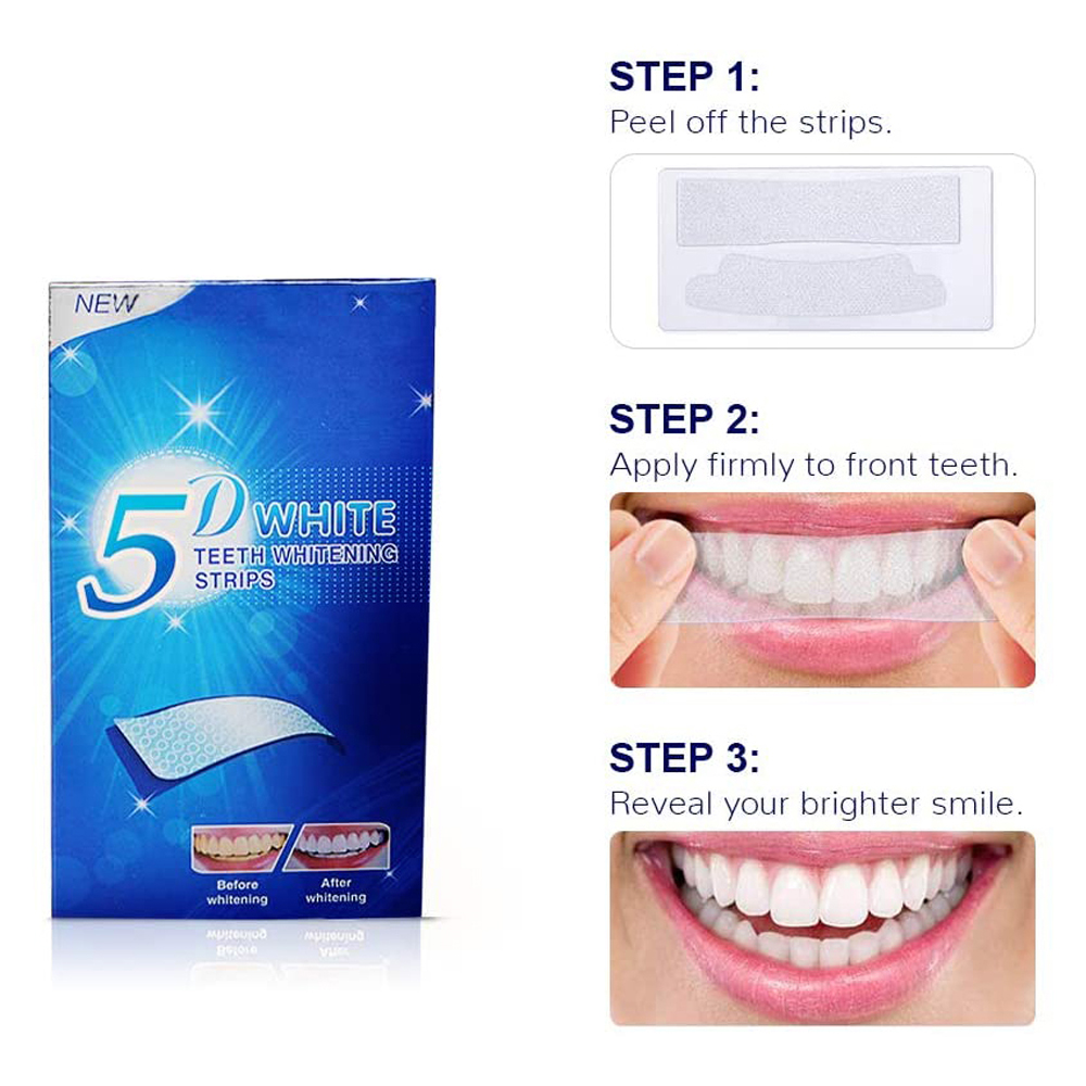 5D-полоски для отбеливания зуб – обзор и цена Teeth Whitening Near Me